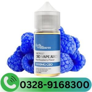 CBD Vape Juice Blue Raspberry 1000mg in Pakistan